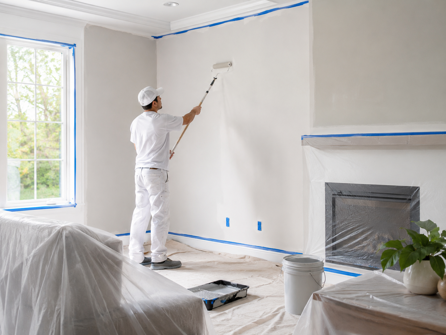 Interior painting project